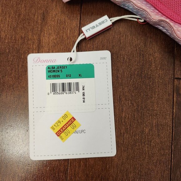 Castelli women's short sleeve half zip jersey in size XL - Picture 6 of 8